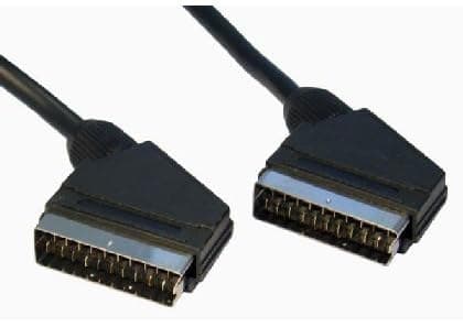 Cables Direct 10m Gold Plated SCART Video Cable