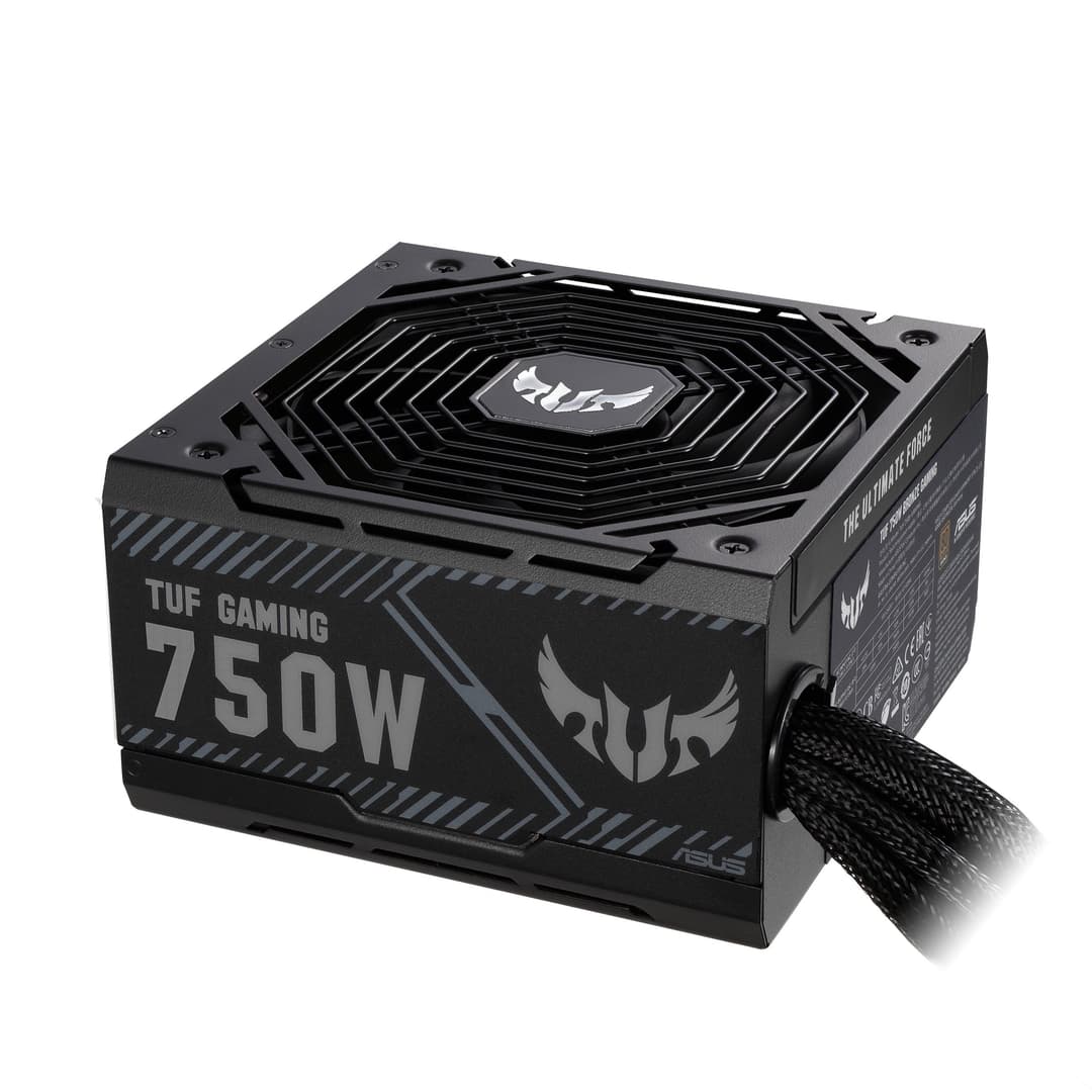 ASUS TUF GAMING 750G 80 PLUS Gold Fully Modular PSU Power Supply 750 Watts Black - 90YE00S3-B0NA00 - Image 2