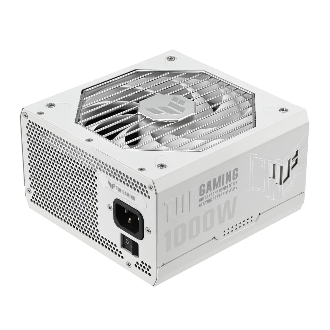 ASUS TUF Gaming 1000W White Fully Modular ATX 3.0 80 PLUS Gold Power Supply - Image 2