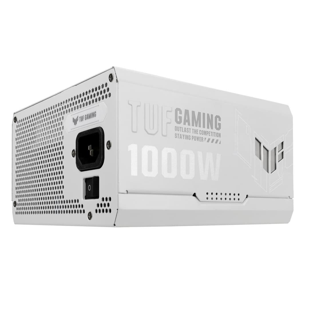 ASUS TUF Gaming 1000W White Fully Modular ATX 3.0 80 PLUS Gold Power Supply - Image 4