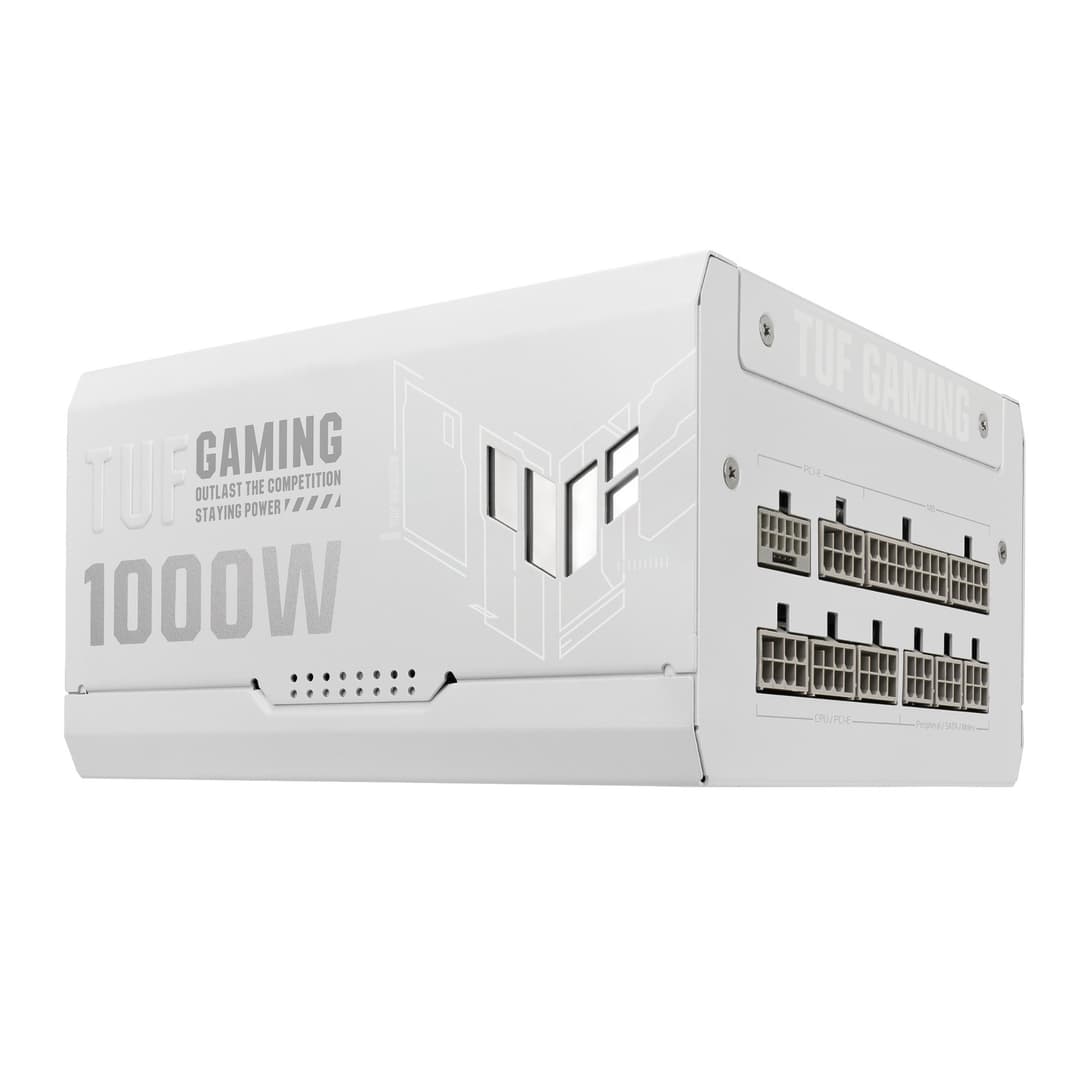 ASUS TUF Gaming 1000W White Fully Modular ATX 3.0 80 PLUS Gold Power Supply - Image 5