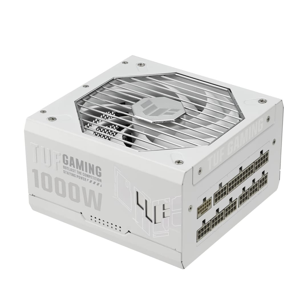 ASUS TUF Gaming 1000W White Fully Modular ATX 3.0 80 PLUS Gold Power Supply - Image 6