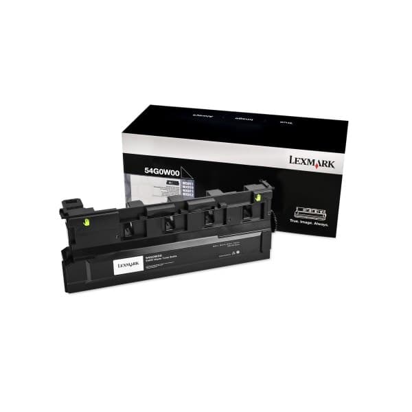 Lexmark 54G0W00 Waste Toner Bottle, 90,000 Pages (MS911/MX910 Series) - Image 1