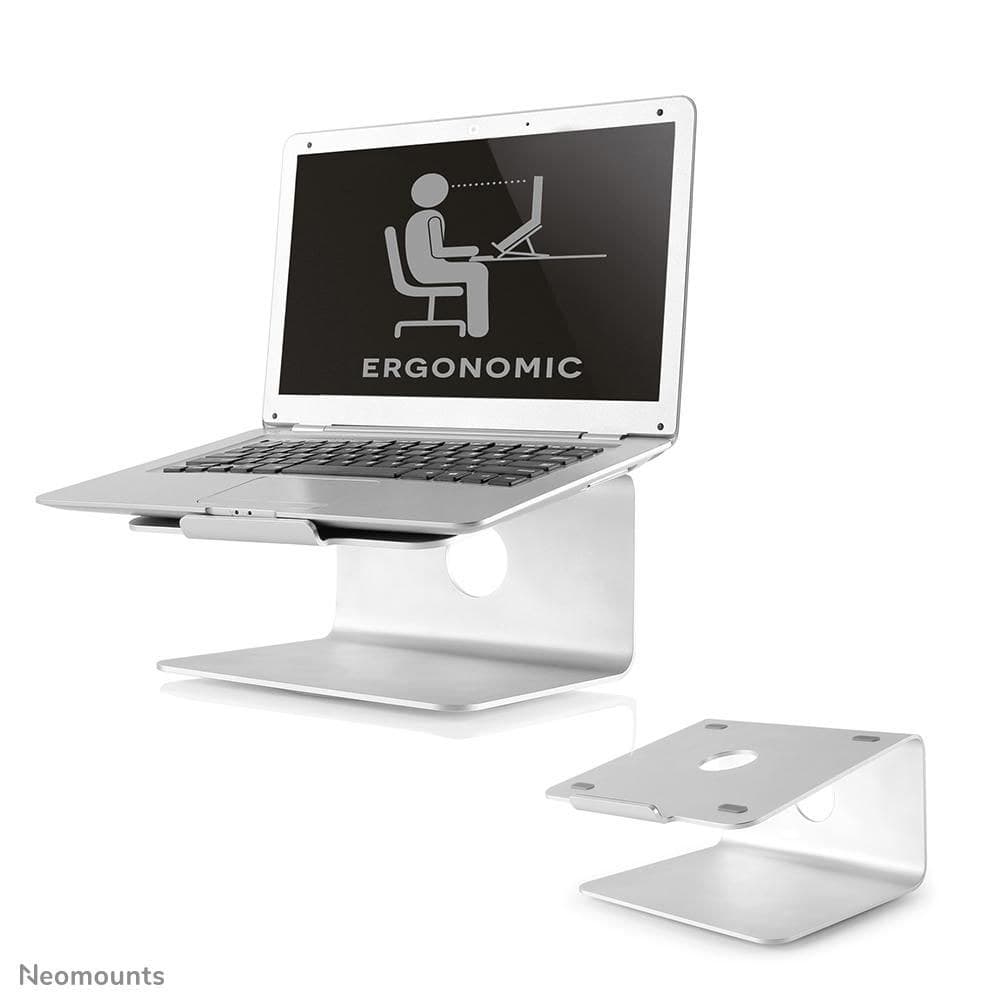 Neomounts NSLS050 Rotatable Laptop Stand 10-17 inch - Silver
