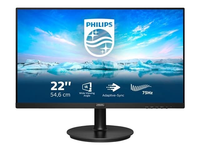 Philips V-line 222V8LA 22" Full HD 75Hz VA Monitor with Speakers - Image 2