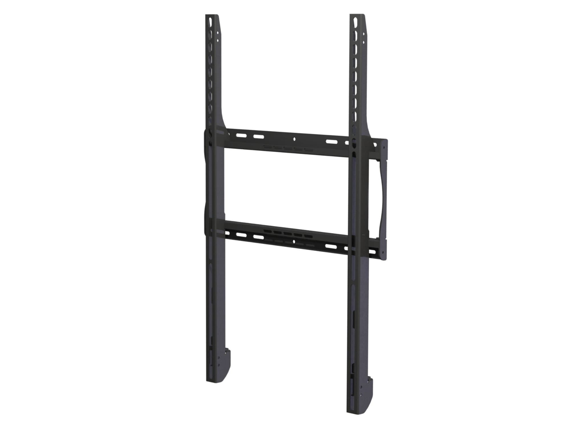 Peerless-AV ESF655P Outdoor Universal Flat Wall Mount Portrait for 42-80" (2.03 m) Displays, 68kg Max Load, VESA up to 400x600, Black