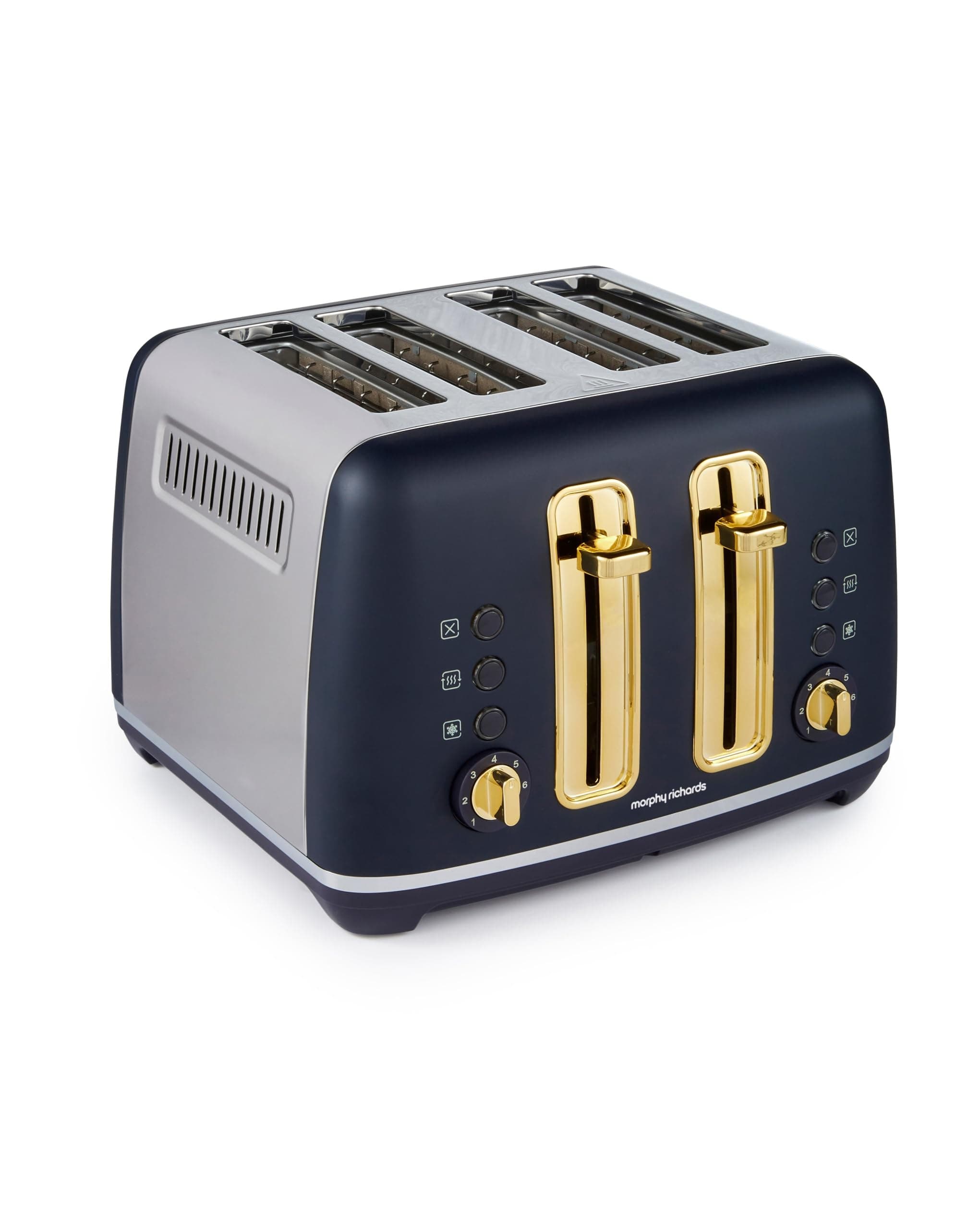 Morphy Richards Accents 4 Slice Toaster - Navy