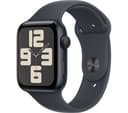 Apple Watch SE 2nd Gen Smartwatch 44mm Midnight Aluminium Midnight Sport Band S/M thumbnail 1