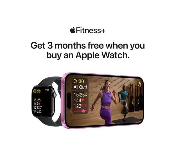 Apple Watch SE 2nd Gen Smartwatch 44mm Midnight Aluminium Midnight Sport Band S/M - Image 8