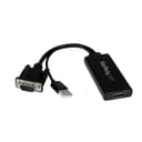 StarTech VGA to HDMI Adapter - Black thumbnail 1