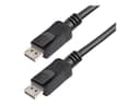 StarTech DISPLPORT6L DisplayPort 1.2 Cable 1.8m (6ft) Black - 4K x 2K HBR2 - Latching DP to DP M/M thumbnail 3