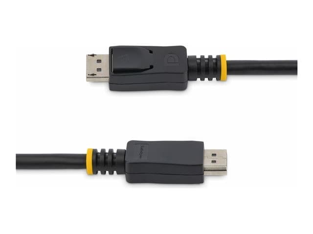 StarTech DISPLPORT6L DisplayPort 1.2 Cable 1.8m (6ft) Black - 4K x 2K HBR2 - Latching DP to DP M/M - Image 5