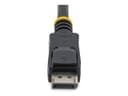 StarTech DISPLPORT6L DisplayPort 1.2 Cable 1.8m (6ft) Black - 4K x 2K HBR2 - Latching DP to DP M/M thumbnail 7