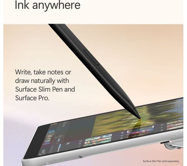Microsoft Surface Pro 12" Copilot+ PC Snapdragon X Plus 16GB 256GB Platinum with Keyboard - Image 3