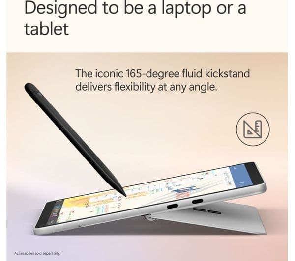 Microsoft Surface Pro 12" Copilot+ PC Snapdragon X Plus 16GB 256GB Platinum with Keyboard - Image 10