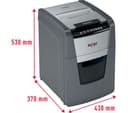 REXEL Optimum AutoFeed+ 100X 34L Cross Cut Paper Shredder thumbnail 3