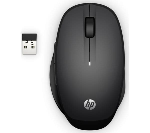 HP Dual Mode 300 Wireless Optical Mouse - Black (6CR71AA)