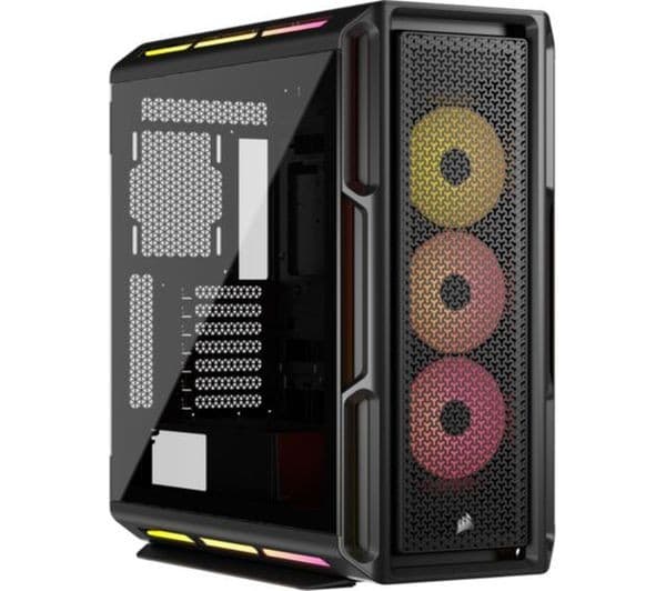 CORSAIR iCUE LINK 5000T LX RGB ATX Mid-Tower PC Case - Black - Image 1