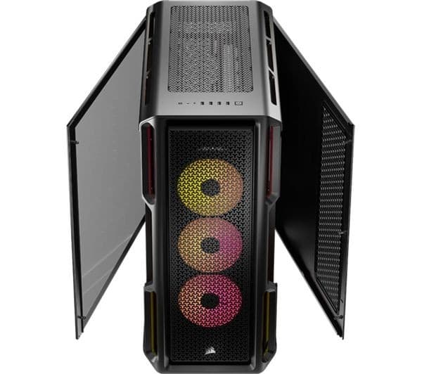 CORSAIR iCUE LINK 5000T LX RGB ATX Mid-Tower PC Case - Black - Image 2