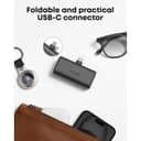 Anker Nano Power Bank 5,000mAh 22.5W with Built-In USB-C Connector - Black thumbnail 4