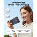 Anker Nano Power Bank 5,000mAh 22.5W with Built-In USB-C Connector - Black thumbnail 6