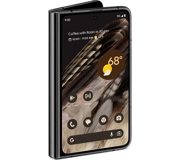 Google Pixel Fold 256GB 12GB RAM Obsidian Foldable Dual SIM Smartphone - Image 1
