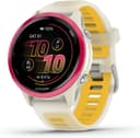 Garmin Forerunner 570 42mm GPS Running Smart Watch AMOLED Music Garmin Coach - Raspberry with Translucent Bone/Mango Band thumbnail 1