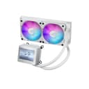 ASUS ROG RYUJIN III 240 ARGB White Edition Intel/AMD AIO Liquid CPU Cooler with 3.5" LCD - 90RC00K2-M0UAY0 thumbnail 3