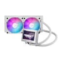 ASUS ROG RYUJIN III 240 ARGB White Edition Intel/AMD AIO Liquid CPU Cooler with 3.5" LCD - 90RC00K2-M0UAY0 thumbnail 8