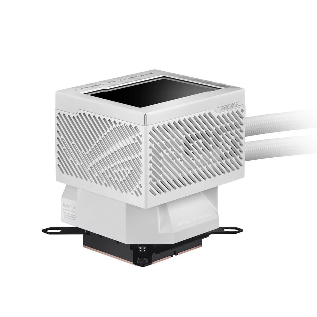 ASUS ROG RYUJIN III 240 ARGB White Edition Intel/AMD AIO Liquid CPU Cooler with 3.5" LCD - 90RC00K2-M0UAY0 - Image 10
