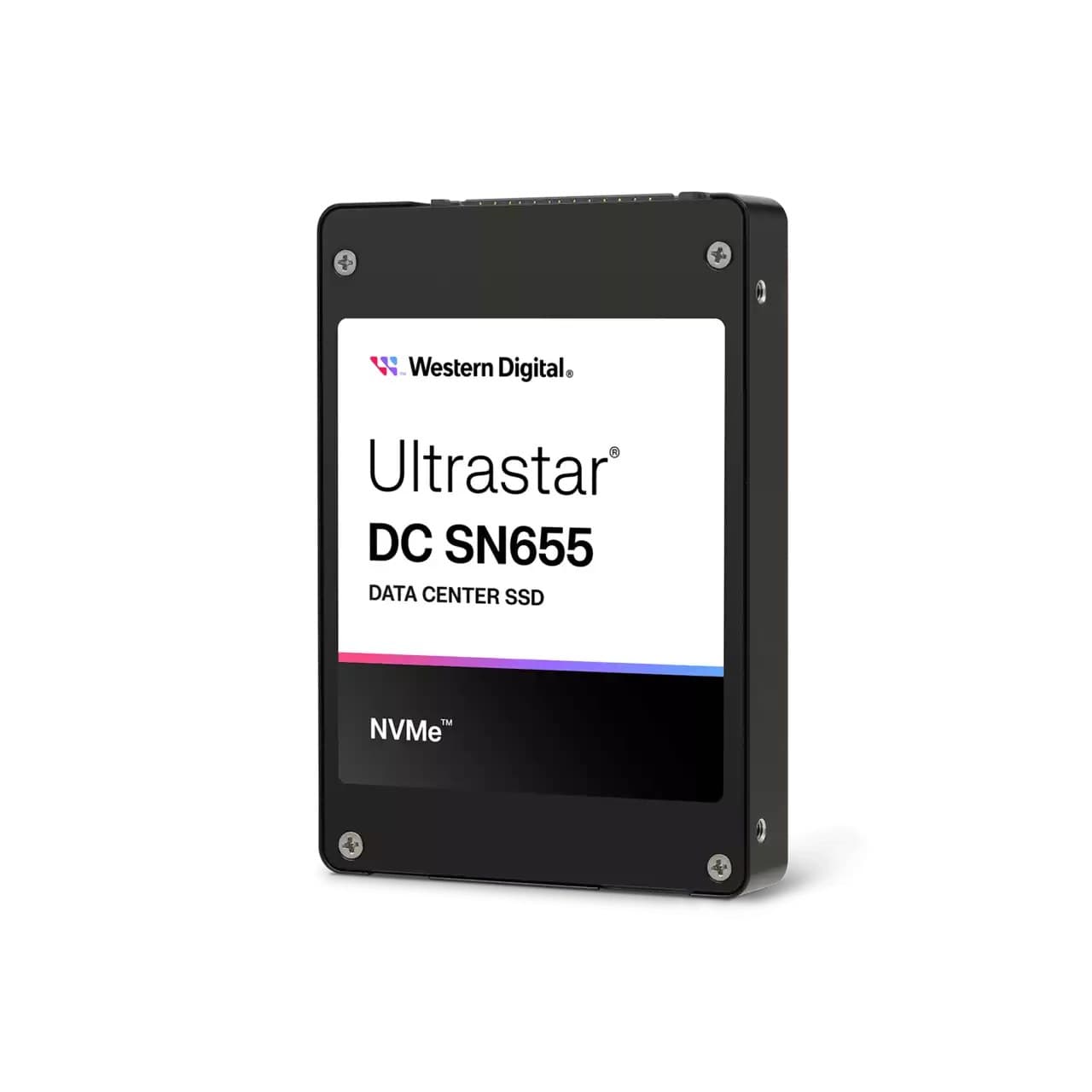 Western Digital Ultrastar DC SN655 U.3 3.84 TB PCI Express 4.0 3D TLC NAND NVMe SSD