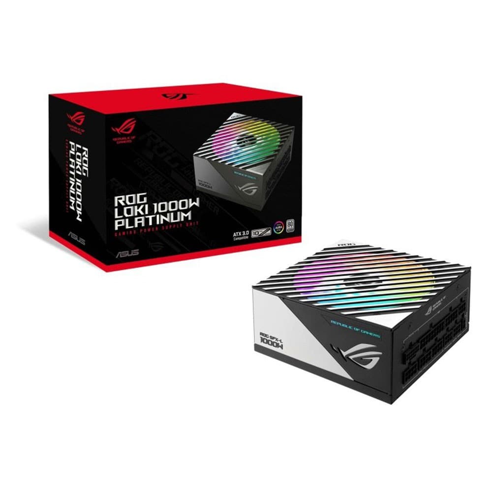 ASUS ROG Loki SFX-L1000W ATX 3.0 80 PLUS Platinum PSU Power Supply - Image 1