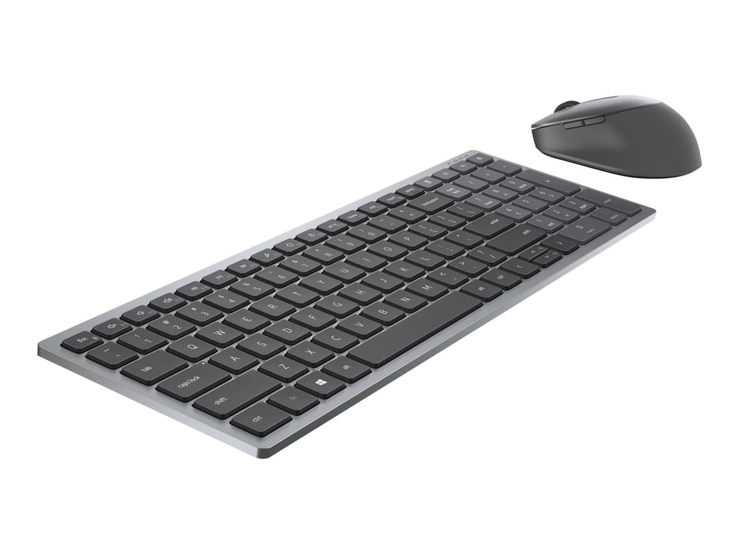 Dell Pro Plus Compact Wireless Keyboard and Mouse Set KM7120W UK Layout Titan Grey - Image 1