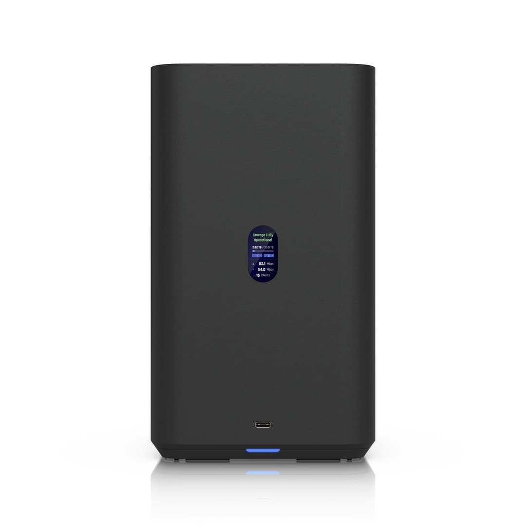 Ubiquiti UniFi UNAS 2 2-Bay Network Attached Storage (NAS) Enclosure - Black (UNAS-2-B) - Image 1