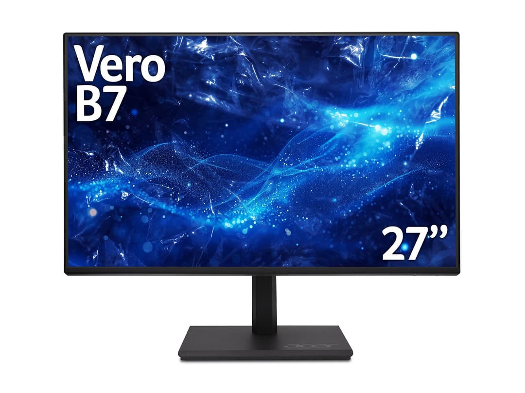 Acer Vero B277 Gbmiprzx 27" Full HD 1080p Monitor Black - Image 1