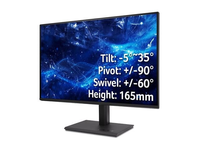 Acer Vero B277 Gbmiprzx 27" Full HD 1080p Monitor Black - Image 3