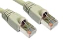 Cables Direct - Patch cable - RJ-45 (M) - RJ-45 (M) - 3 m - STP- (CAT 6) - snagless booted - grey thumbnail 1