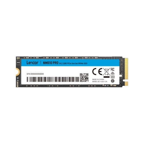 Lexar NM610 PRO 1TB M.2 2280 PCIe 3.0 NVMe SSD