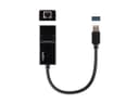 Belkin USB 3.0 to Gigabit Ethernet Network Adapter (B2B048) - Black thumbnail 3
