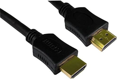 Pro Signal High Speed 4K UHD HDMI Lead with Ethernet, Male to Male, 0.5m - Black - Image 1