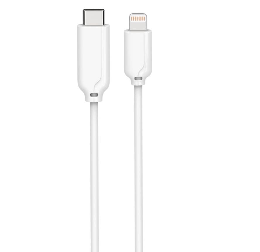 MicroConnect USB-C to Lightning Cable MFi Certified 1m White (USB3.1CL1)