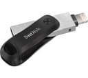 SANDISK iXpand Flash Drive Go USB 3.0 & Lightning Dual Memory Stick - 128 GB, Black thumbnail 3