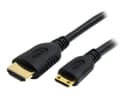 StarTech HDMI to Mini HDMI Cable with Ethernet 1m Black (HDACMM1M) thumbnail 1