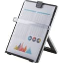 Fellowes Workstation Non-Magnetic Desktop Copyholder 21106 A4 125 Sheets with Removable Line Guide Black thumbnail 1