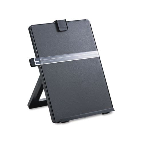 Fellowes Workstation Non-Magnetic Desktop Copyholder 21106 A4 125 Sheets with Removable Line Guide Black - Image 5