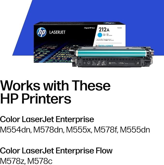 HP 212A - cyan - original - LaserJet - toner cartridge (W2121A) - Image 3