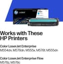HP 212A - cyan - original - LaserJet - toner cartridge (W2121A) thumbnail 3
