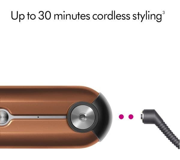 Dyson Corrale HS03 Hair Straightener Bright Copper & Bright Nickel - Image 4