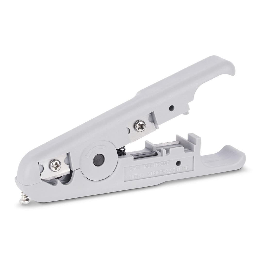StarTech.com CABLESTRIPCUT Network Cable Stripper and Cutter - Rotary Wire Stripping and Cutting Tool for UTP/FTP/STP/Coax Cables - Image 1