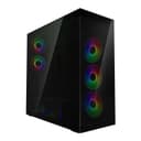Arctic Xtender ARGB Tempered Glass E-ATX Mid Tower PC Case with 5 Pre-Installed ARGB Fans - Black thumbnail 1